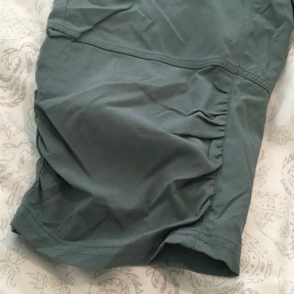 Prana Ravenna Knickers NWOT - dark teal green - size 6 - Picture 5 of 12